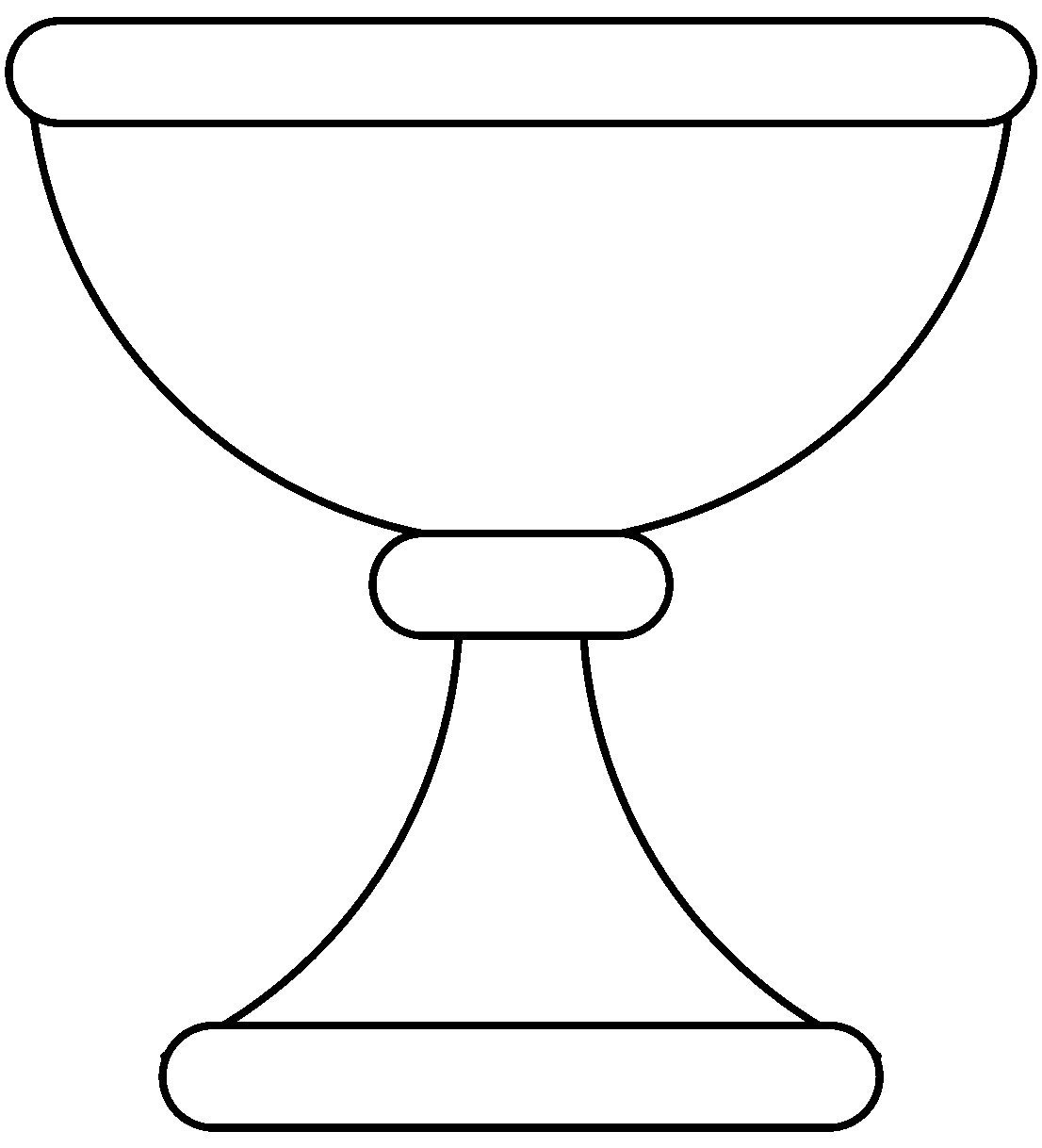 Free Printable Chalice Template