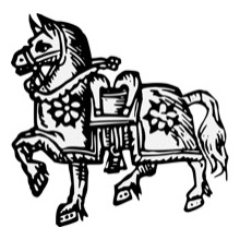 Saddle - Traceable Heraldic Art