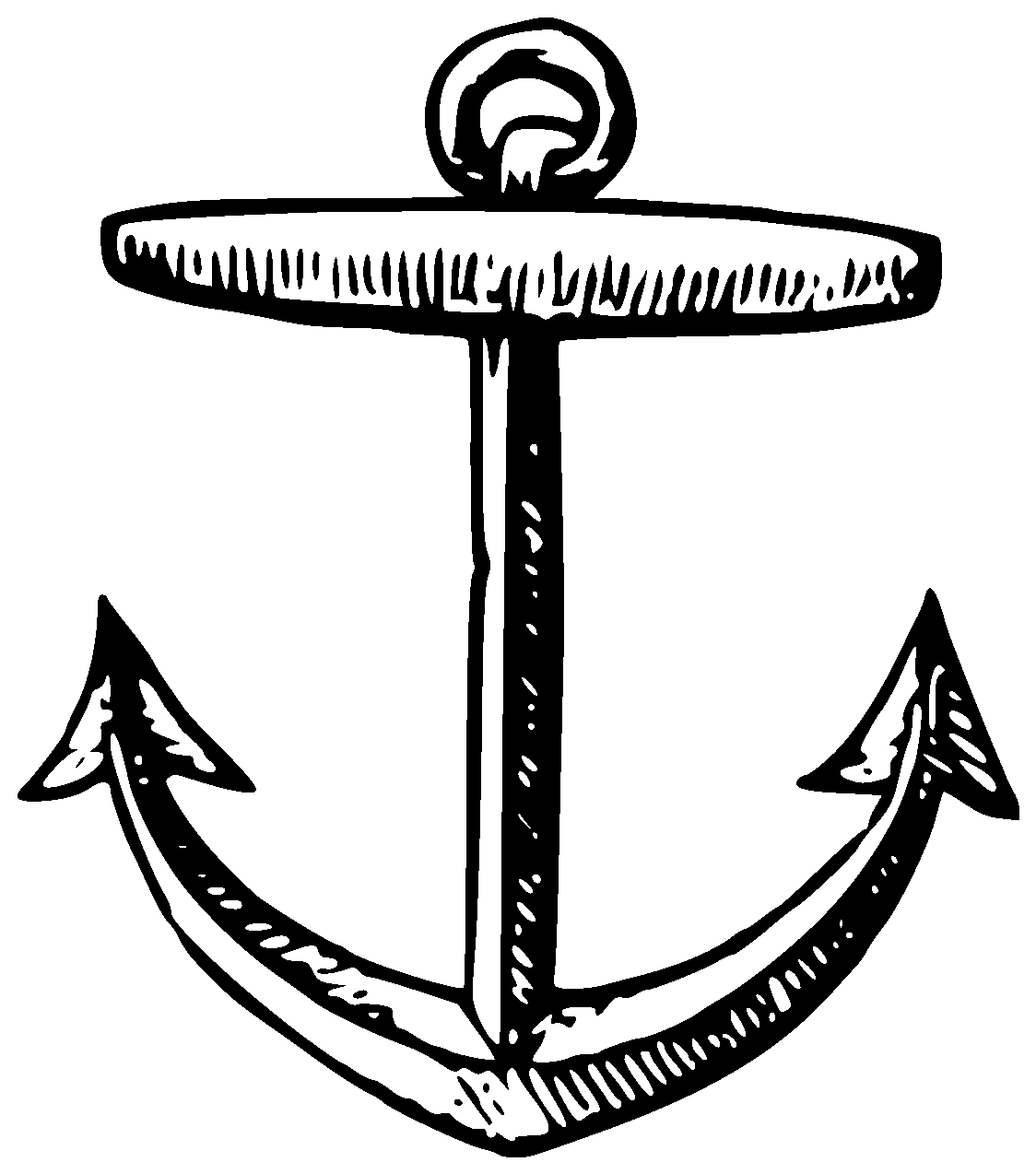 Anchor - Traceable Heraldic Art