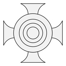 Archery Target - Traceable Heraldic Art