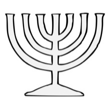 Menorah - Traceable Heraldic Art