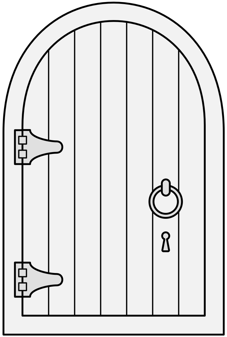 Arched Door Template