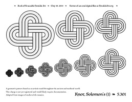 Knot - Traceable Heraldic Art