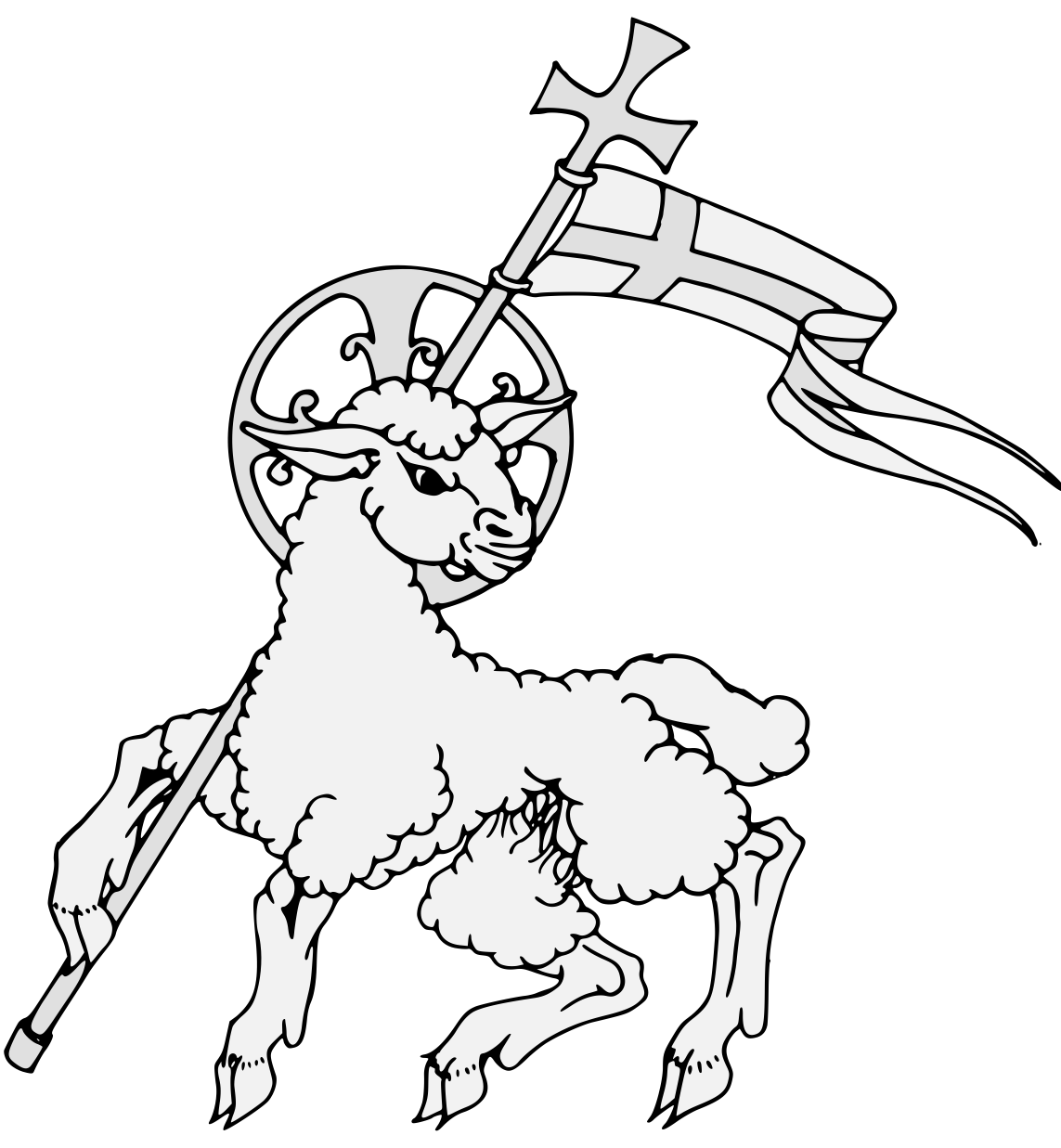 Lamb - Traceable Heraldic Art