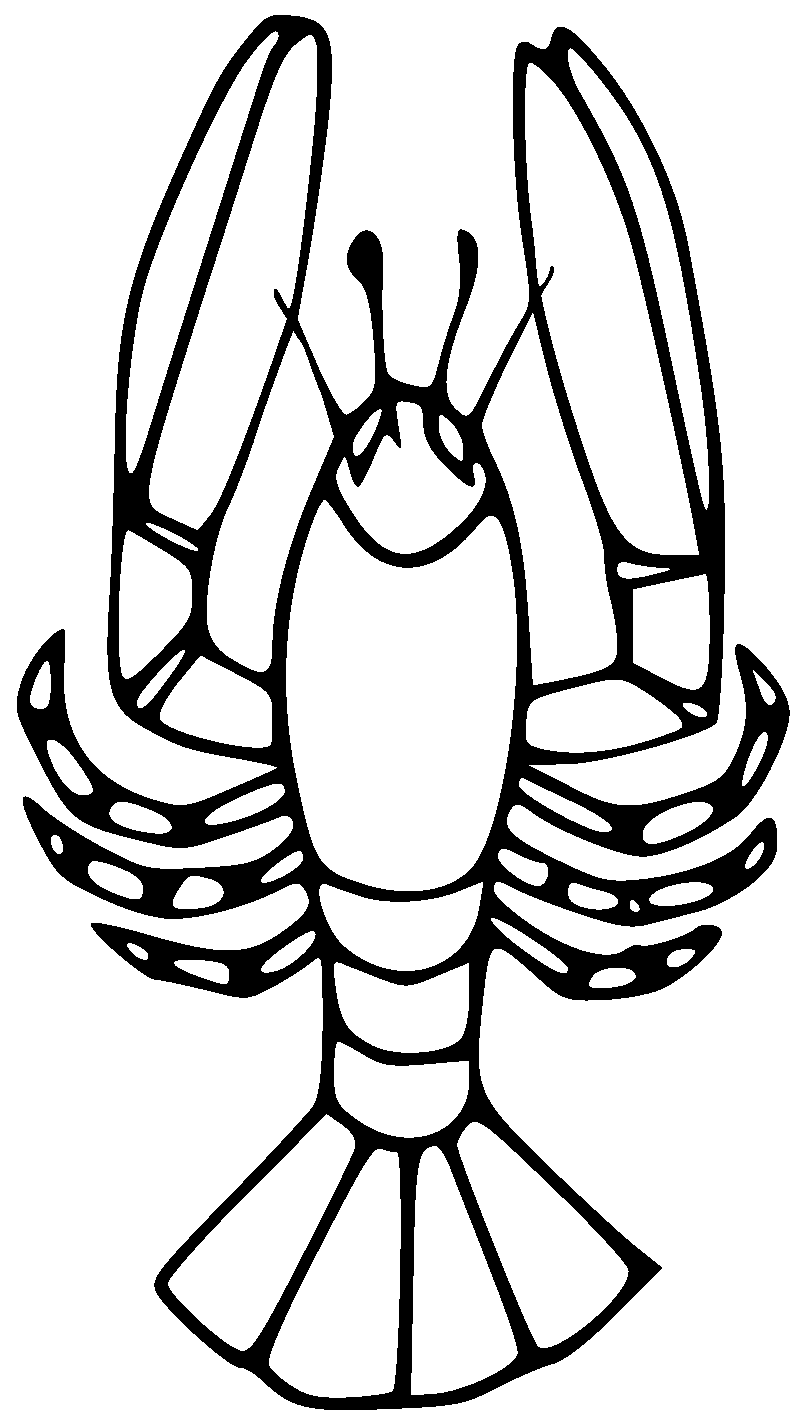 Lobster - Traceable Heraldic Art