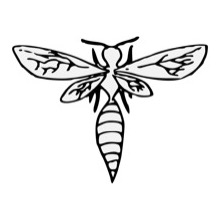 Wasp - Traceable Heraldic Art